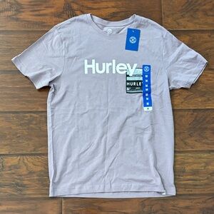 Hurley Men's Light Purple Short Sleeve Tee